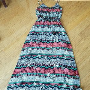 Colorful maxi dress